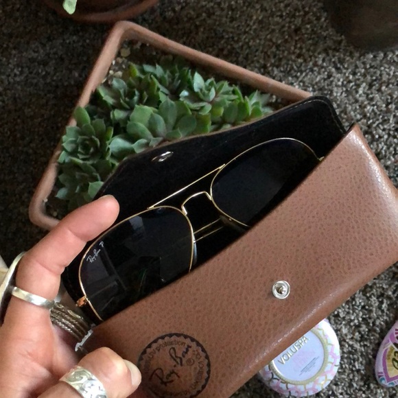 Polarized Ray Ban aviators - Picture 5 of 8